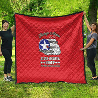 Tuskegee Airmen WWII Heroes Quilt The Great American Aviators Red Art - Wonder Print Shop