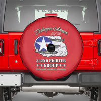 Tuskegee Airmen WWII Heroes Spare Tire Cover The Great American Aviators Red Art - Wonder Print Shop