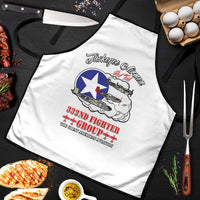 Tuskegee Airmen WWII Heroes Apron The Great American Aviators White Art - Wonder Print Shop