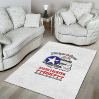 Tuskegee Airmen WWII Heroes Area Rug The Great American Aviators White Art - Wonder Print Shop