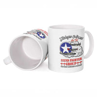 Tuskegee Airmen WWII Heroes Ceramic Mug The Great American Aviators White Art - Wonder Print Shop