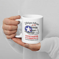 Tuskegee Airmen WWII Heroes Ceramic Mug The Great American Aviators White Art - Wonder Print Shop