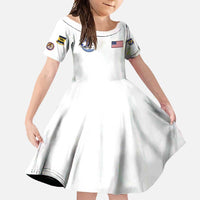 Tuskegee Airmen WWII Heroes Family Matching Off Shoulder Maxi Dress and Hawaiian Shirt The Great American Aviators White Art - Wonder Print Shop