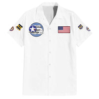 Tuskegee Airmen WWII Heroes Family Matching Off Shoulder Maxi Dress and Hawaiian Shirt The Great American Aviators White Art - Wonder Print Shop