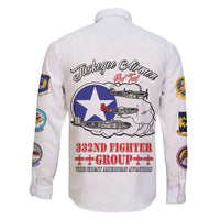 Tuskegee Airmen WWII Heroes Family Matching Short Sleeve Bodycon Dress and Hawaiian Shirt The Great American Aviators White Art - Wonder Print Shop