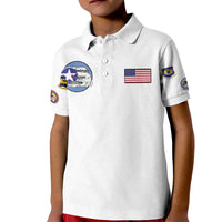 Tuskegee Airmen WWII Heroes Kid Polo Shirt The Great American Aviators White Art - Wonder Print Shop