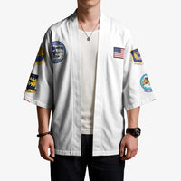 Tuskegee Airmen WWII Heroes Kimono The Great American Aviators White Art - Wonder Print Shop