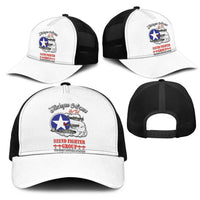 Tuskegee Airmen WWII Heroes Mesh Trucker Cap The Great American Aviators White Art - Wonder Print Shop