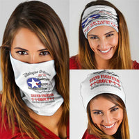 Tuskegee Airmen WWII Heroes Neck Gaiter The Great American Aviators White Art - Wonder Print Shop