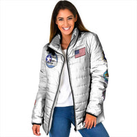Tuskegee Airmen WWII Heroes Padded Jacket The Great American Aviators White Art - Wonder Print Shop