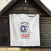 Tuskegee Airmen WWII Heroes Quilt The Great American Aviators White Art - Wonder Print Shop