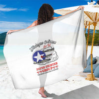 Tuskegee Airmen WWII Heroes Sarong The Great American Aviators White Art - Wonder Print Shop