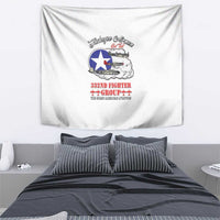Tuskegee Airmen WWII Heroes Tapestry The Great American Aviators White Art - Wonder Print Shop