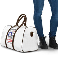 Tuskegee Airmen WWII Heroes Travel Bag The Great American Aviators White Art - Wonder Print Shop