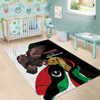 Libya 73rd Anniversary Independence Day Area Rug - Wonder Print Shop
