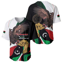 Libya 73rd Anniversary Independence Day Baseball Jersey - Wonder Print Shop