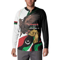 Libya 73rd Anniversary Independence Day Button Sweatshirt - Wonder Print Shop