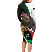 Libya 73rd Anniversary Independence Day Family Matching Long Sleeve Bodycon Dress and Hawaiian Shirt - Wonder Print Shop
