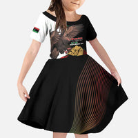 Libya 73rd Anniversary Independence Day Family Matching Mermaid Dress and Hawaiian Shirt - Wonder Print Shop