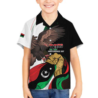 Libya 73rd Anniversary Independence Day Family Matching Summer Maxi Dress and Hawaiian Shirt - Wonder Print Shop