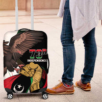 Libya 73rd Anniversary Independence Day Luggage Cover - Wonder Print Shop