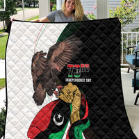 Libya 73rd Anniversary Independence Day Quilt - Wonder Print Shop