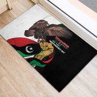 Libya 73rd Anniversary Independence Day Rubber Doormat - Wonder Print Shop