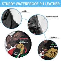 Libya 73rd Anniversary Independence Day Spare Tire Cover - Wonder Print Shop