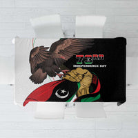 Libya 73rd Anniversary Independence Day Tablecloth - Wonder Print Shop