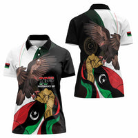 Libya 73rd Anniversary Independence Day Women Polo Shirt - Wonder Print Shop