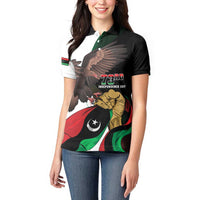 Libya 73rd Anniversary Independence Day Women Polo Shirt - Wonder Print Shop