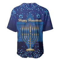 Hanukkah Jewish Festival Baseball Jersey Meronah With Star Of David - Wonder Print Shop