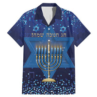 Hanukkah Jewish Festival Family Matching Mermaid Dress and Hawaiian Shirt Meronah With Star Of David - Wonder Print Shop