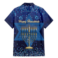Hanukkah Jewish Festival Family Matching Mermaid Dress and Hawaiian Shirt Meronah With Star Of David - Wonder Print Shop