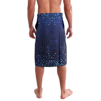 Hanukkah Jewish Festival Lavalava Meronah With Star Of David - Wonder Print Shop