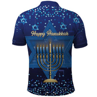 Hanukkah Jewish Festival Polo Shirt Meronah With Star Of David - Wonder Print Shop