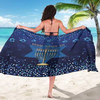 Hanukkah Jewish Festival Sarong Meronah With Star Of David - Wonder Print Shop