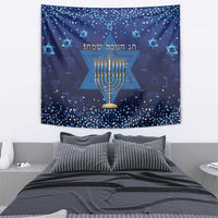 Hanukkah Jewish Festival Tapestry Meronah With Star Of David - Wonder Print Shop