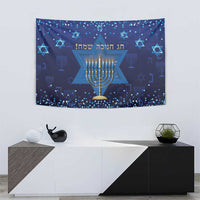 Hanukkah Jewish Festival Tapestry Meronah With Star Of David - Wonder Print Shop