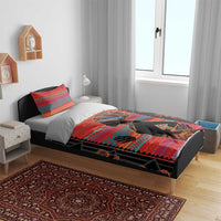 Happy International Women's Day Bedding Set African Women With Ethnic Pattern