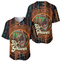 Black Girl Power Baseball Jersey Happy International Women's Day