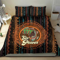 Black Girl Power Bedding Set Happy International Women's Day