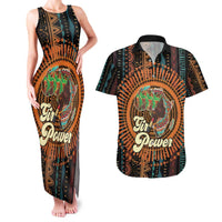 Black Girl Power Couples Matching Tank Maxi Dress and Hawaiian Shirt Happy International Women's Day