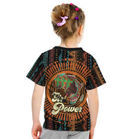Black Girl Power Kid T Shirt Happy International Women's Day