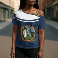 Personalized 3rd United States Colored Troops Cross Shoulder Shirt E Pluribus Unum - Wonder Print Shop