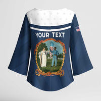 Personalized 3rd United States Colored Troops Kimono Sleeve Blouse E Pluribus Unum - Wonder Print Shop