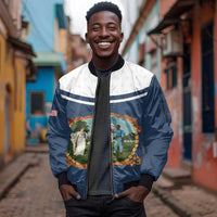 Personalized 3rd United States Colored Troops Sleeve Zip Bomber Jacket E Pluribus Unum - Wonder Print Shop