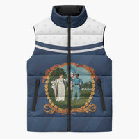 Personalized 3rd United States Colored Troops Sleeveless Puffer Jacket E Pluribus Unum - Wonder Print Shop