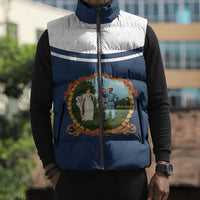 Personalized 3rd United States Colored Troops Sleeveless Puffer Jacket E Pluribus Unum - Wonder Print Shop
