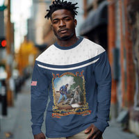 Personalized 22nd United States Colored Troops Long Sleeve Shirt E Pluribus Unum - Wonder Print Shop